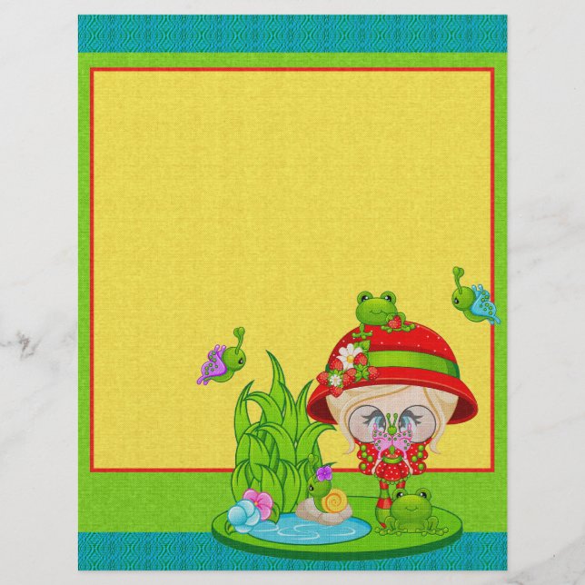 Nature Lover Frog Fee Flyer (Vorne)