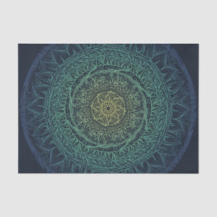 Nature Lovers Mandala Art Mandalase Design Seidenpapier