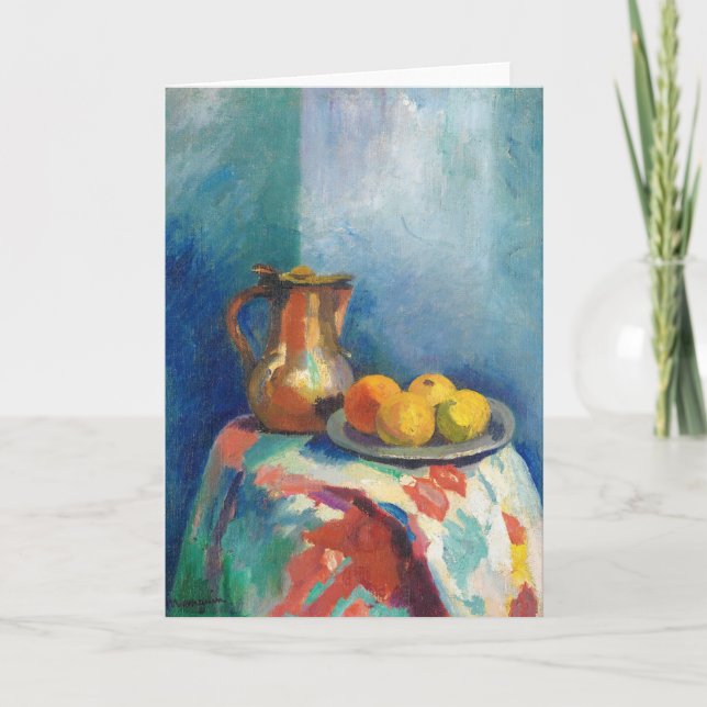 Nature Morte Au Pichet en Cuivre | Henri Manguin Karte (Vorderseite)