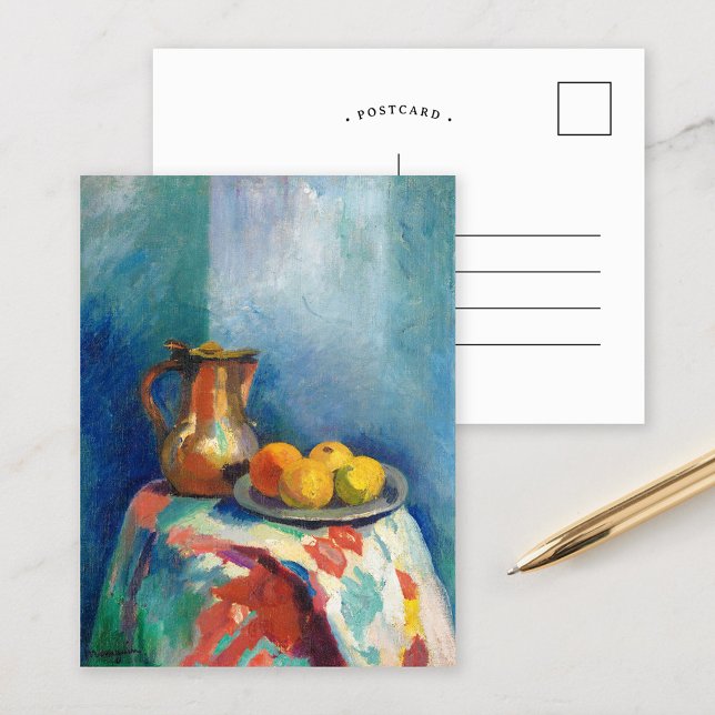 Nature Morte Au Pichet en Cuivre | Henri Manguin Postkarte (Von Creator hochgeladen)