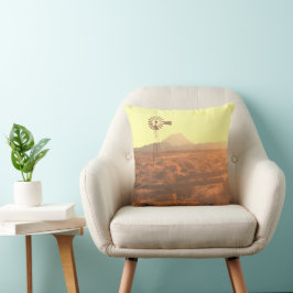 Nature Mountain South Africa ZA Wind Pump Kissen