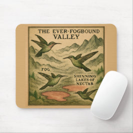 Nature Mouse Pad - Ever-Fogbound Valley Mountain Mousepad