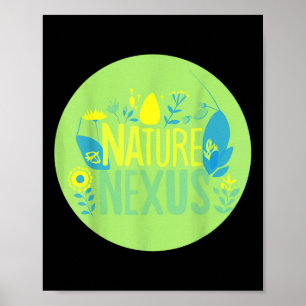 Nature Nexus - Harmonische Natur für die Umwelt P Poster