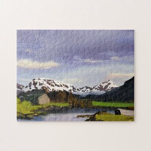 Nature Norwegen art Puzzle