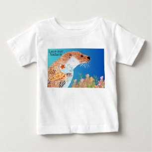 Nature Otter Baby T-shirt