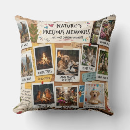 Nature & Pets Memory Collage Design Kissen