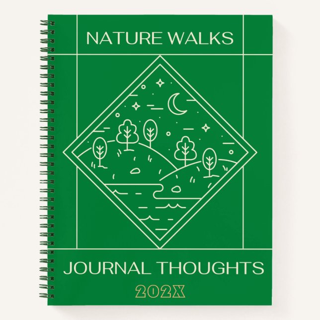 Nature Self-Care Journal Notizbuch (Vorderseite)