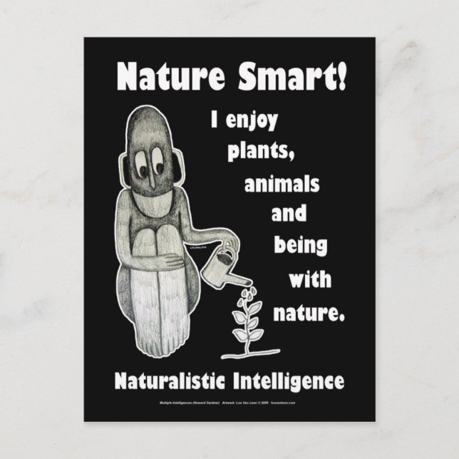 Nature Smart - Blank Postkarte (Vorderseite)