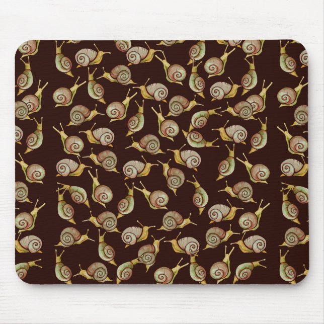 Nature Snail Art Mousepad (Vorne)