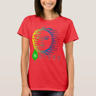 Nature' Spiral Krawatte-Dye-T - Shirt
