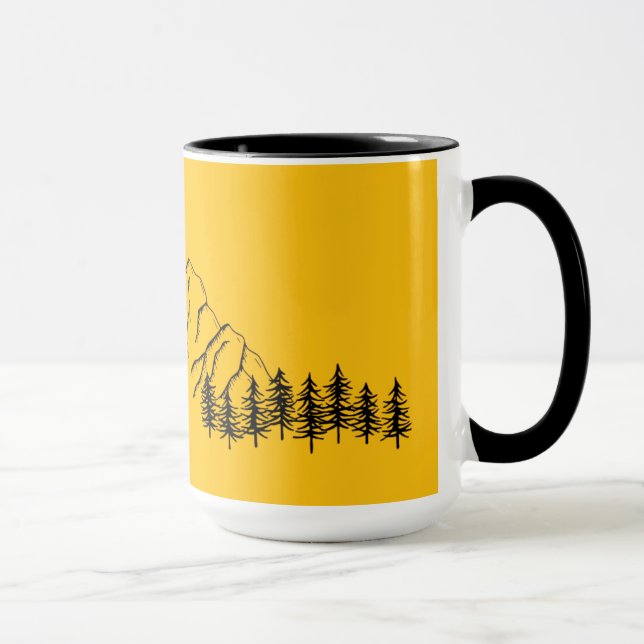 Nature Themed Tasse (Rechts)