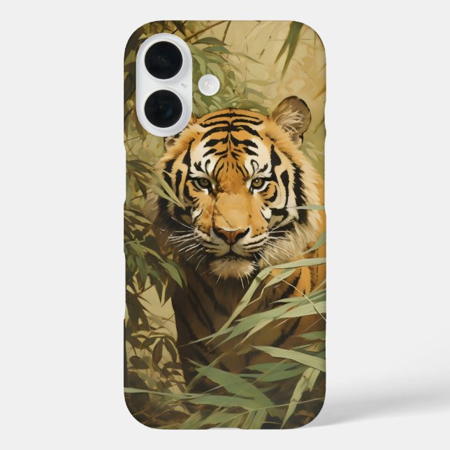 Nature Tiger in Forest Case-Mate iPhone Hülle (Rückseite)