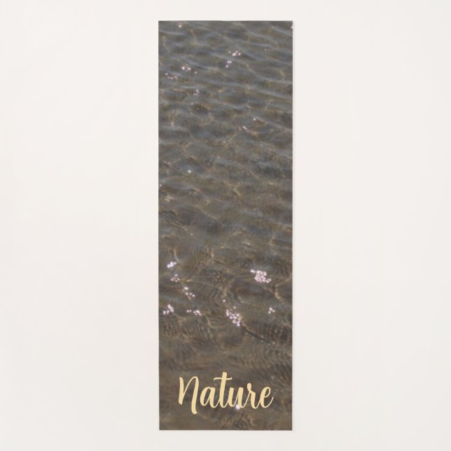 Nature watergolven  yogamatte (Vorderseite)