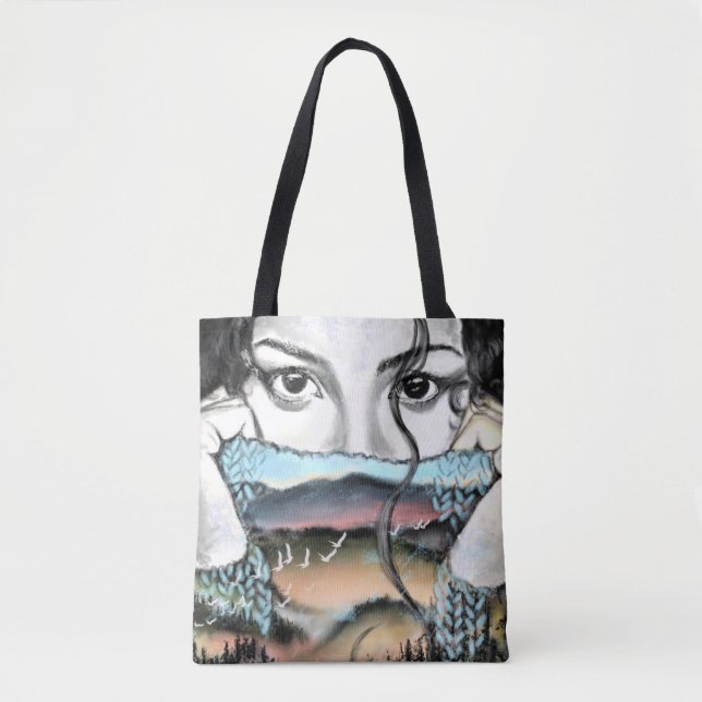 Nature Woman Tote Bag (Vorderseite)