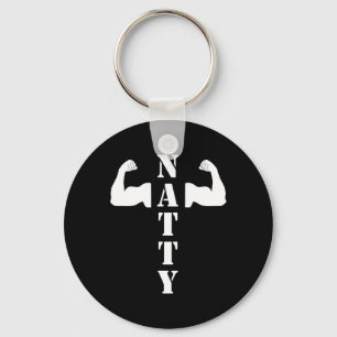 Natureale Muskeln Bodybuilding Funny Gym Weigh Schlüsselanhänger
