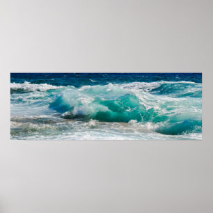 Naturefotografie Beach Ocean Tide Poster