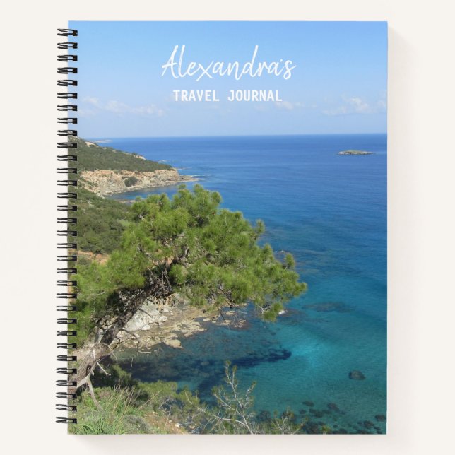 Naturefotografie Mediterranes Reisejournal Notizbuch (Vorderseite)
