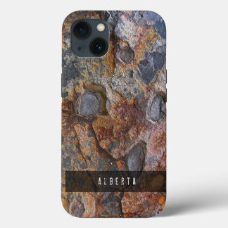 Naturegeologie Einzigartiger Individuelle Name der iPhone 13 Hülle