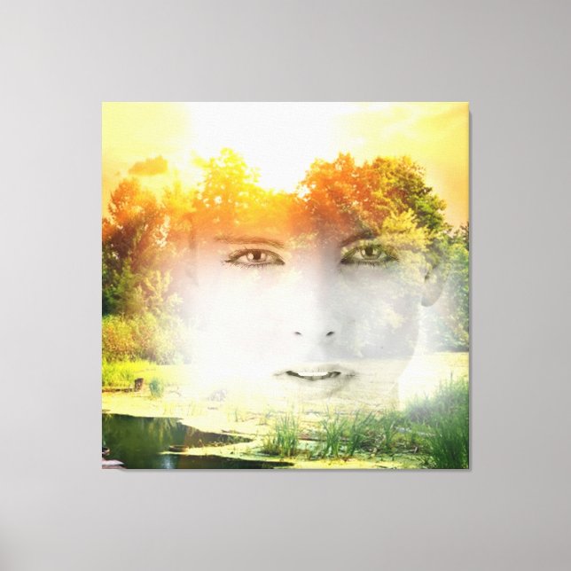 Naturegirl Leinwanddruck (Vorderseite)