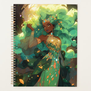 Naturegoddess African American Fantasy Art Planer