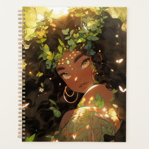 Naturegoddess African American Fantasy Art Planer