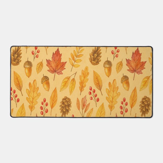 Natureherbstmuster Schreibtischunterlage (Vorderseite)