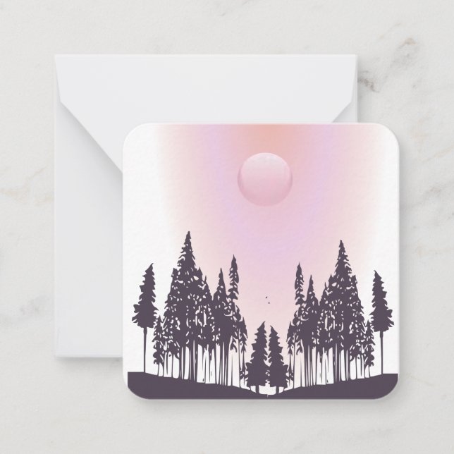 Natureindenkarte Mitteilungskarte (Vorderseite)