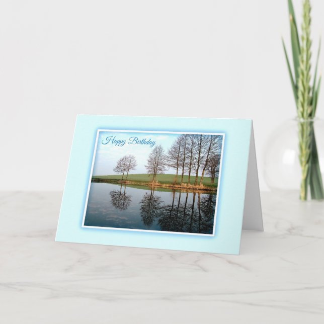 Natureinweise Geburtstagskarte Karte (Vorderseite)