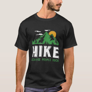 Natureiswandern Camping Wald Rock Wandern T-Shirt
