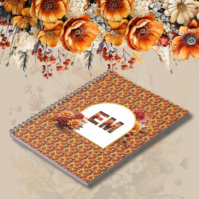 Naturejournal, Achtsamkeit, Dream Diary, Monogramm Notizblock (Von Creator hochgeladen)