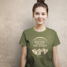 Naturekaffee und Bücher