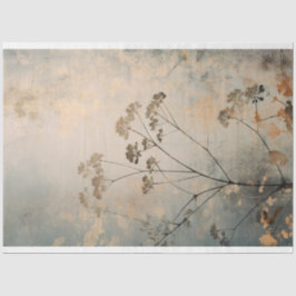 Naturelemente Abstrakter botanischer Hintergrund K Seidenpapier