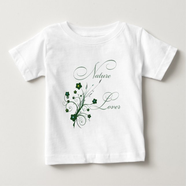 NatureLover Baby T-shirt (Vorderseite)