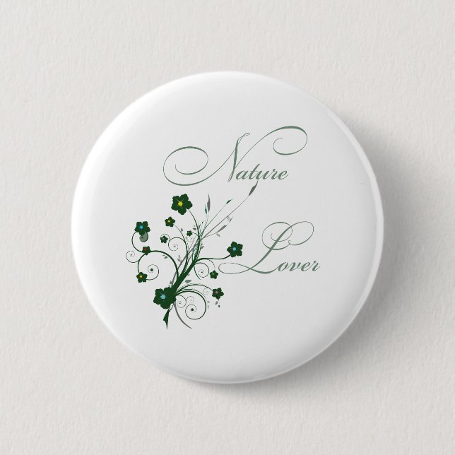 NatureLover Button (Vorderseite)
