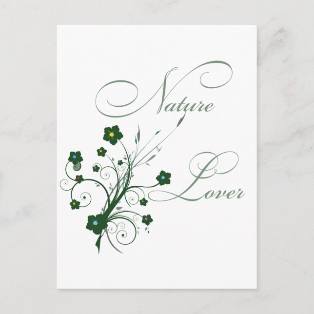 NatureLover Postkarte (Vorderseite)