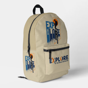 Naturerforschung Gedruckter Rucksack (Männer)