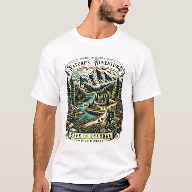 Naturerlebnis T-Shirt (Vorderseite)