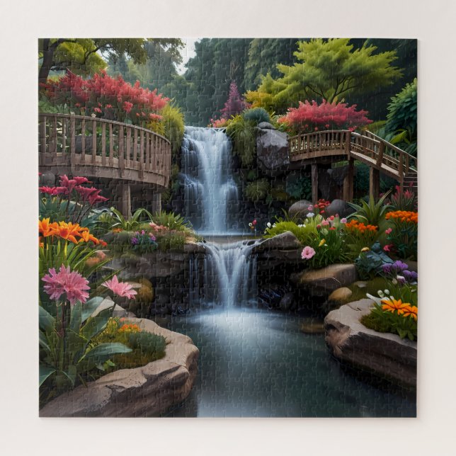 Naturerlebnisse: Ein Landschaftliches Rätsel Puzzle (Vertikal)