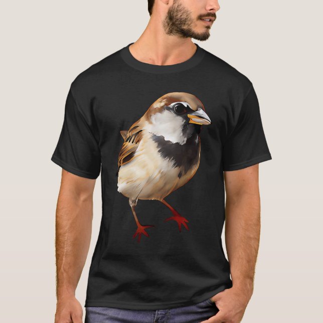 Nature's beauty  House Sparrow  1 T-Shirt (Vorderseite)
