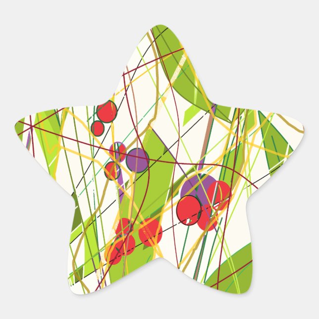 Natures Beauty Stern-Aufkleber (Vorderseite)