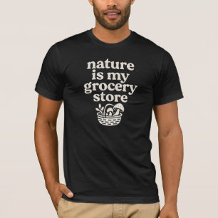 Natures Bioladen-Organisches Design-T-Shirt T-Shirt