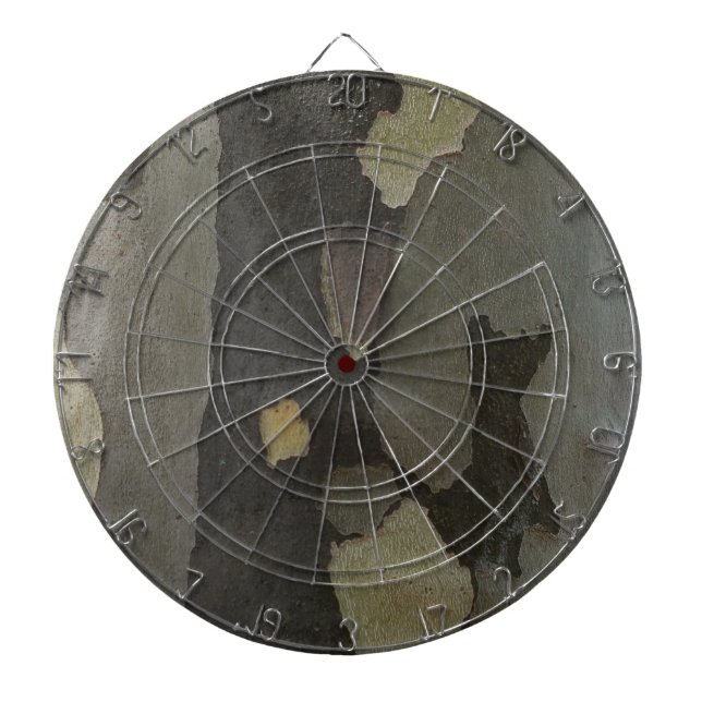 Nature's Camouflage Sycamore Bark Dart Board Dartscheibe (vorne)