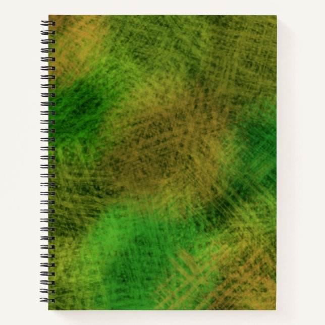 Nature's Color Spiral Notebook Notizbuch (Vorderseite)