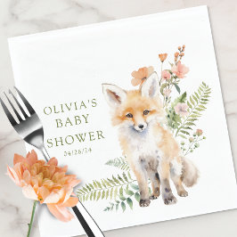 Nature's Delight Fox Babydusche Serviette