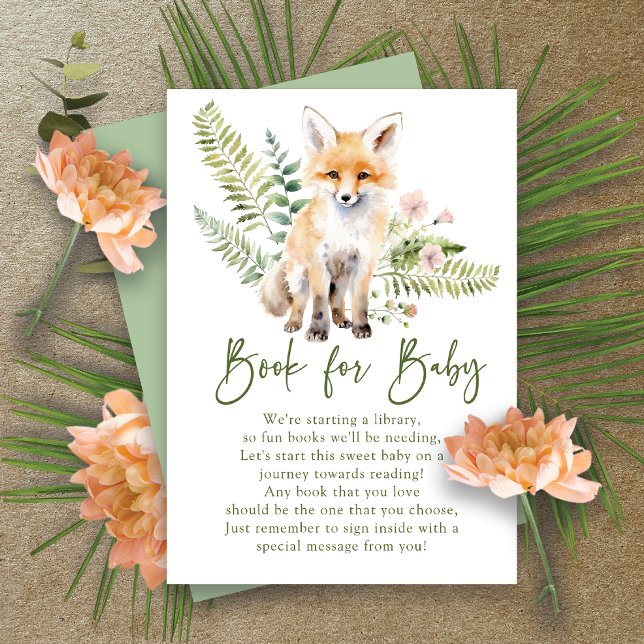 Nature's Delight Fox Book for Baby Begleitkarte (Von Creator hochgeladen)