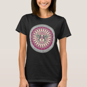 Natures Elite Luxus-Kolibri-Medaillon-Garten T-Shirt