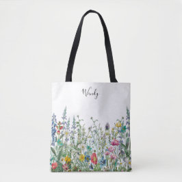 Nature's Garden Personalisiert Tote Bag