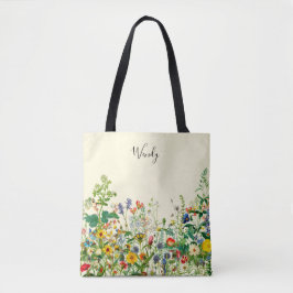 Nature's Garden Personalisiert Tote Bag