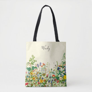 Nature's Garden Personalisiert Tote Bag