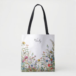 Nature's Garden Personalisiert Tote Bag